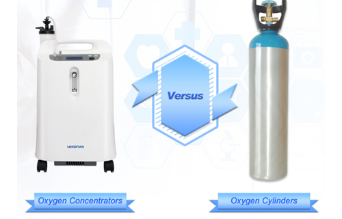 Bình oxy và máy tạo khí oxy